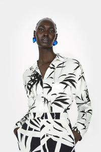 Chemise à rayures - Black & White