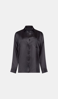 Chemise Liquid oversize - Black