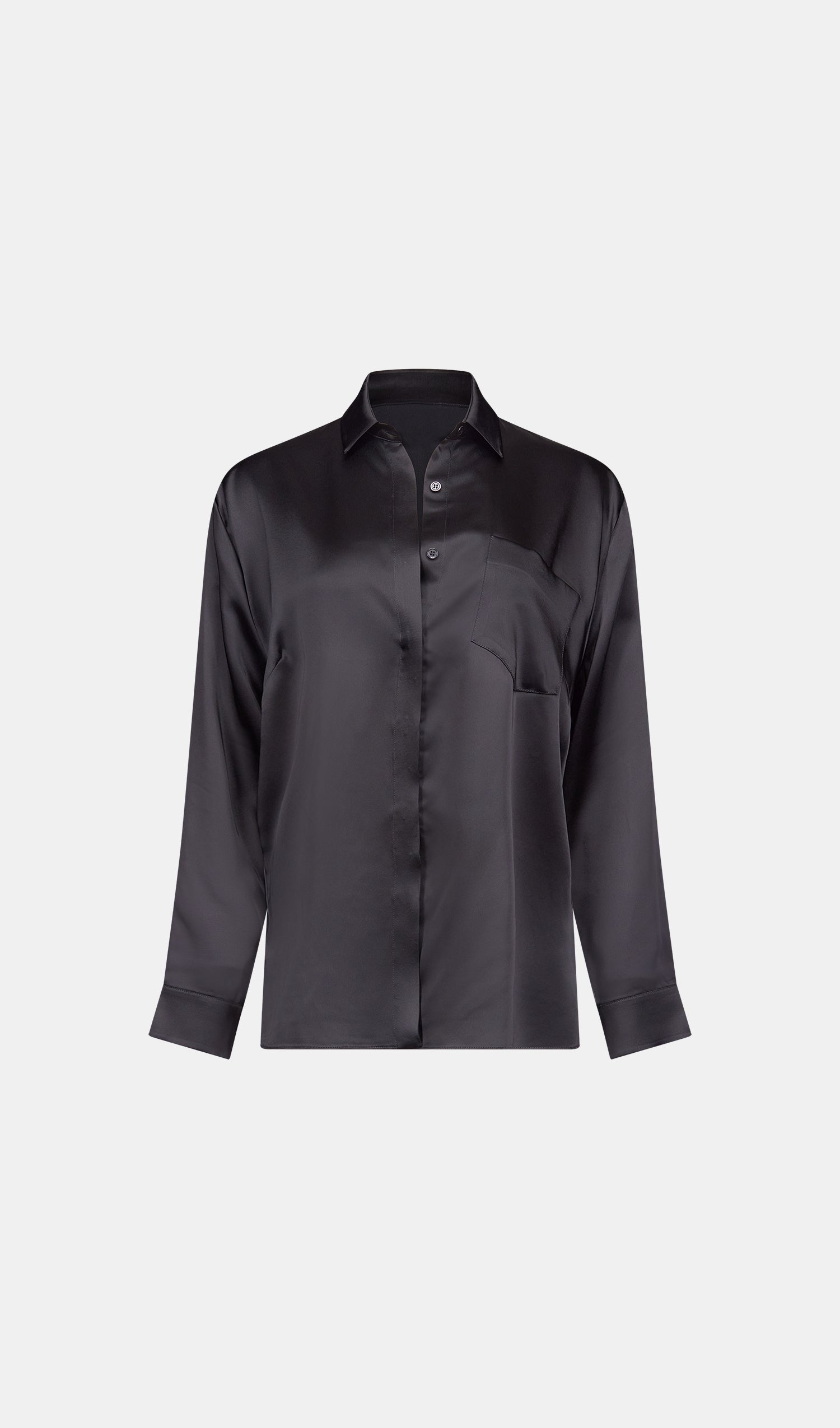 Chemise Liquid oversize - Black