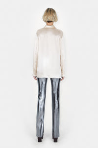 Chemise Liquid oversize - Ivory