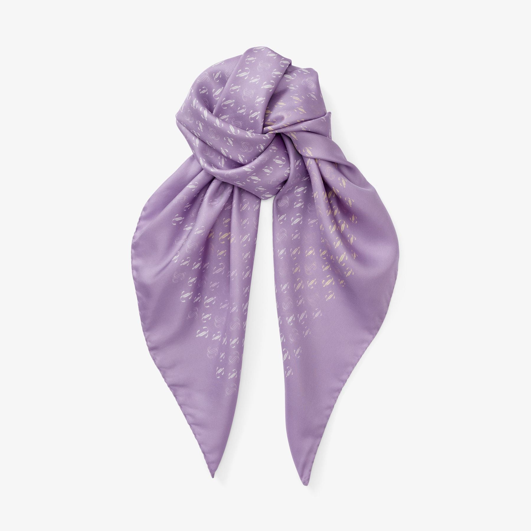 Reta silk print scarf - Wisteria