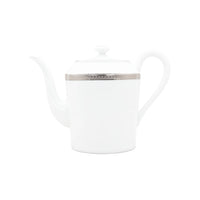 Verseuse pour 12 Tasses Malmaison en porcelaine - Platine