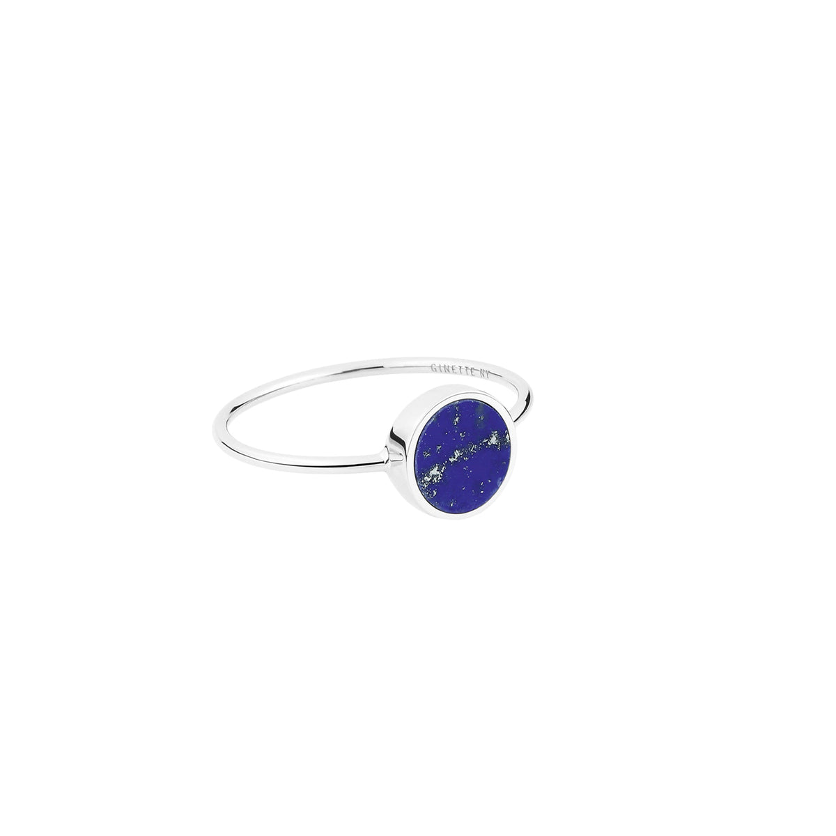 Ever ring in 18-carat white gold and lapis lazuli - Blue