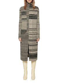 Revelon long cardigan - Poppyseed