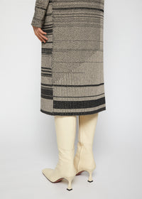 Revelon long cardigan - Poppyseed