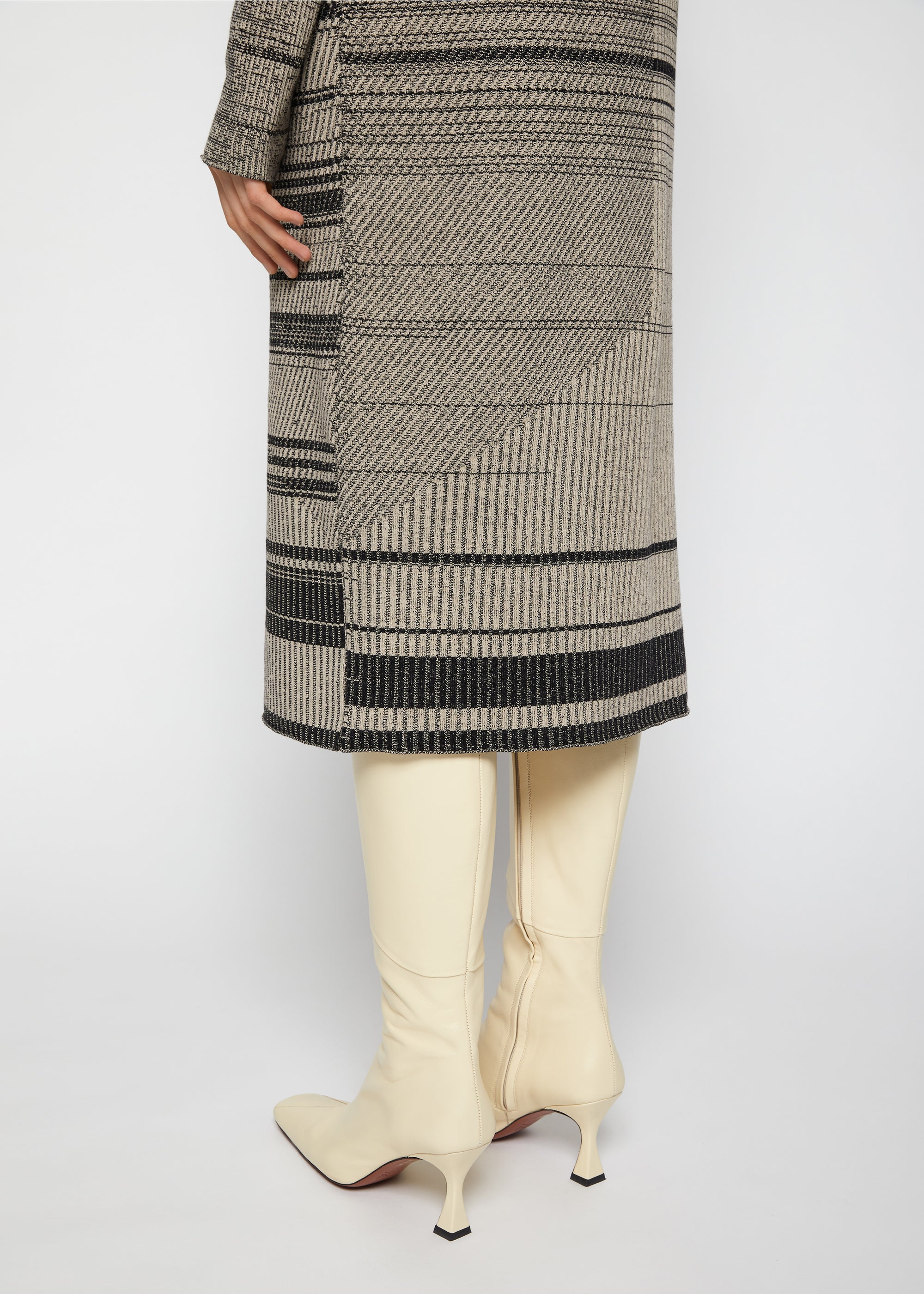 Revelon long cardigan - Poppyseed