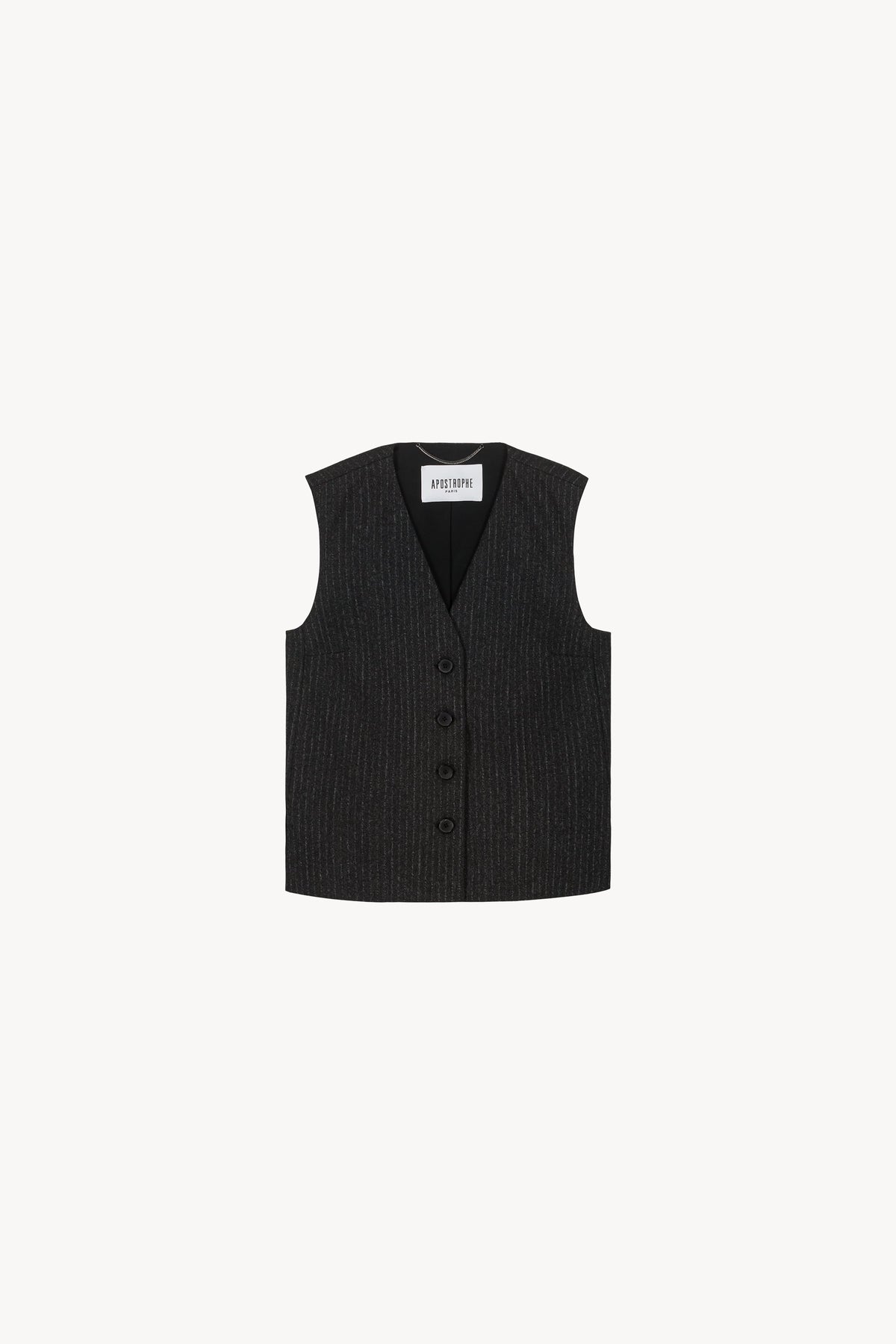 Gilet sans manche - Gris Moyen