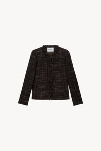 Veste courte col rond - Ebene