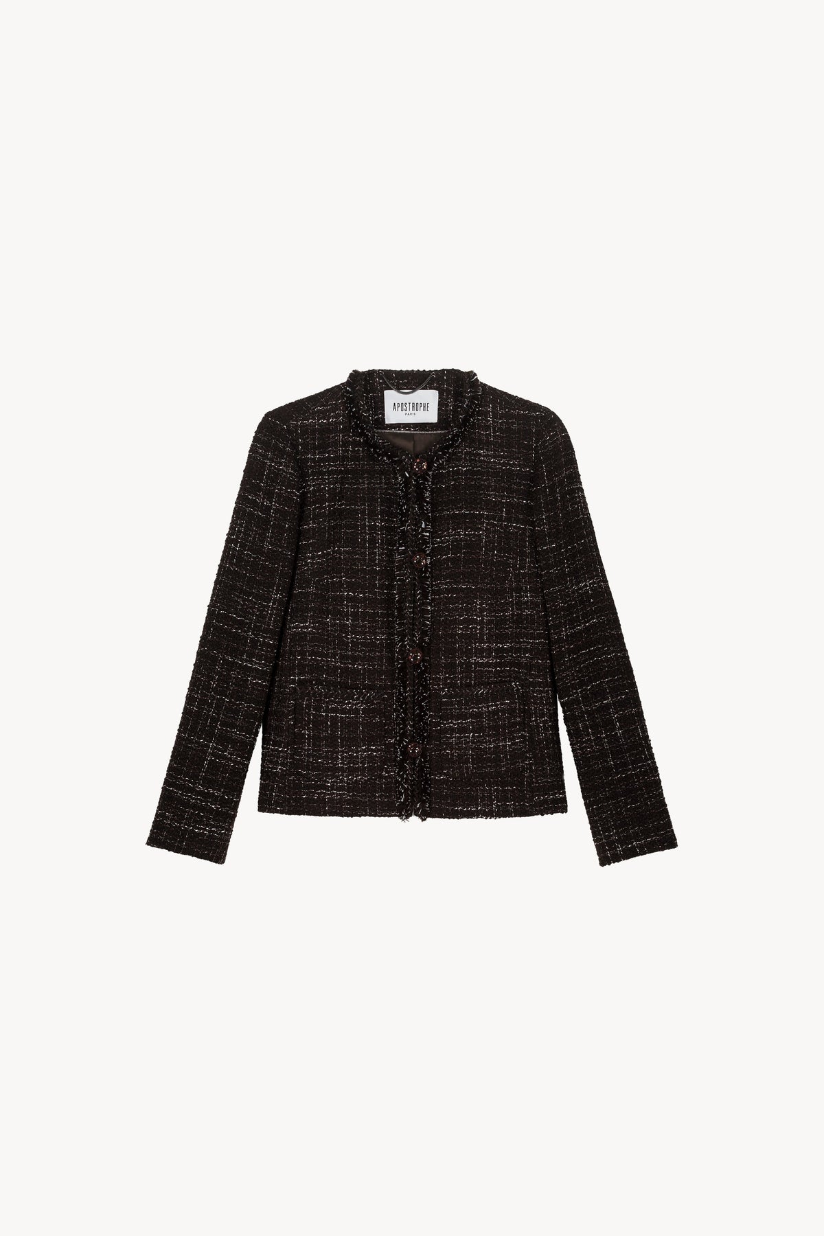 Veste courte col rond - Ebene