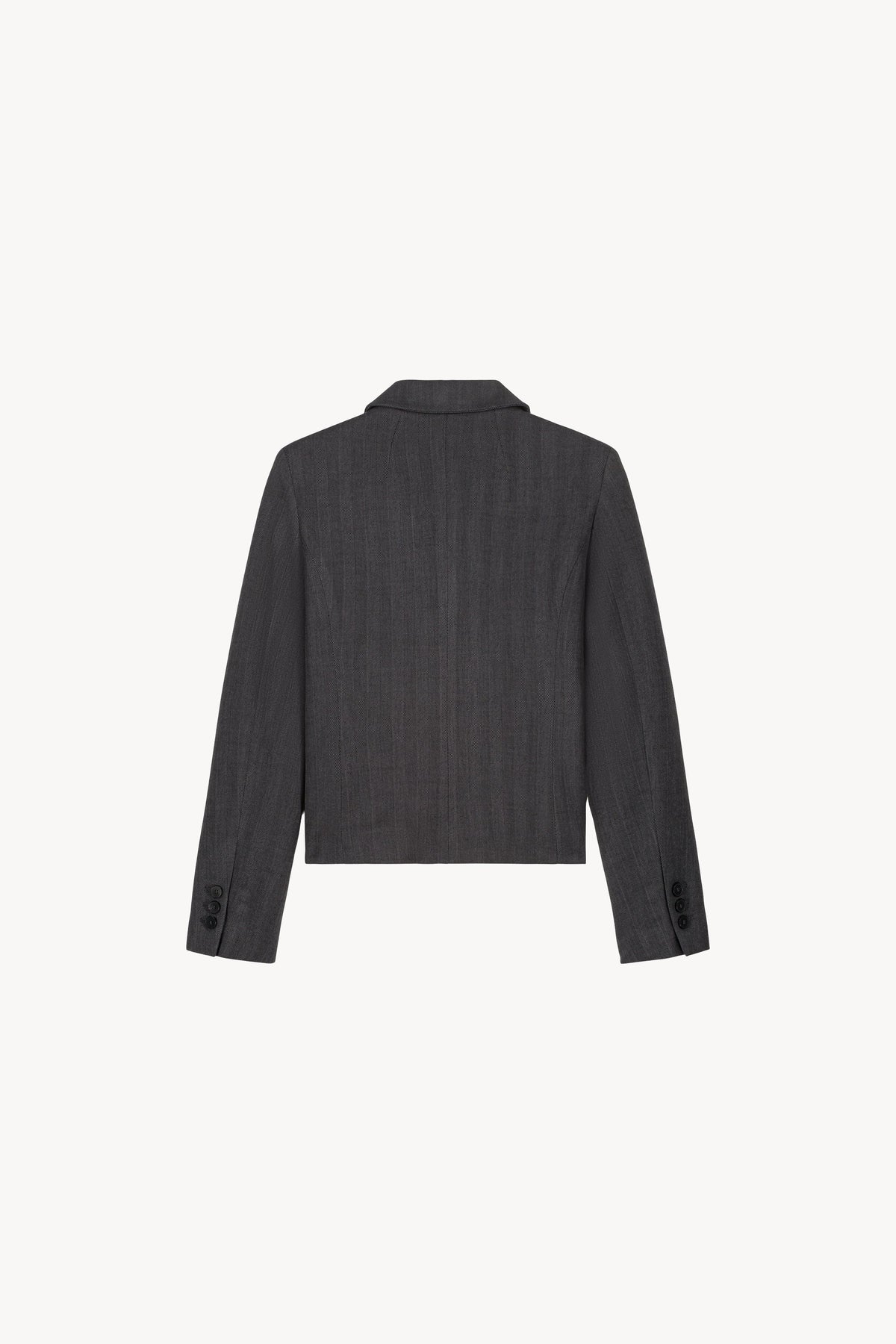 Veste courte cintree - Gris Moyen