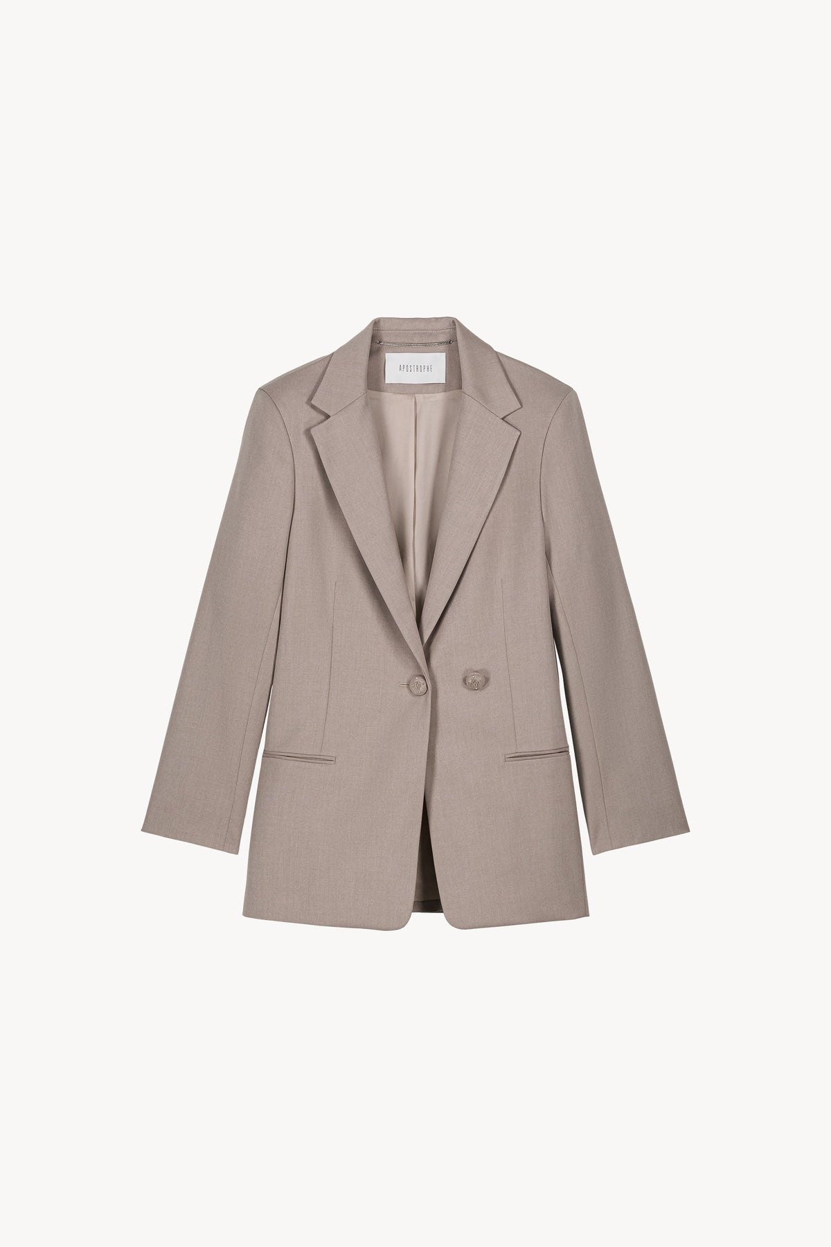 Veste oversize - Taupe Moyen