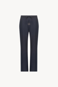 Pantalon taille elastique - Marine