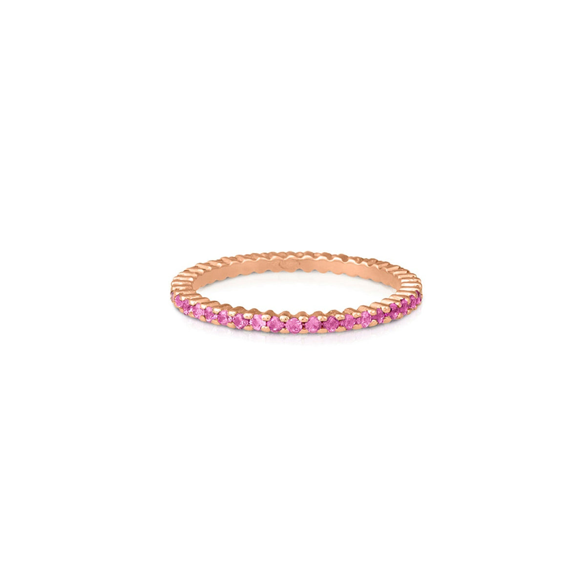 pink sapphire french kiss band