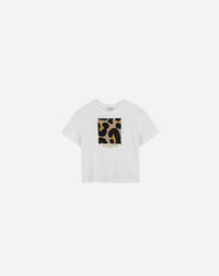 Animal patch tee shirt - Blanc optique