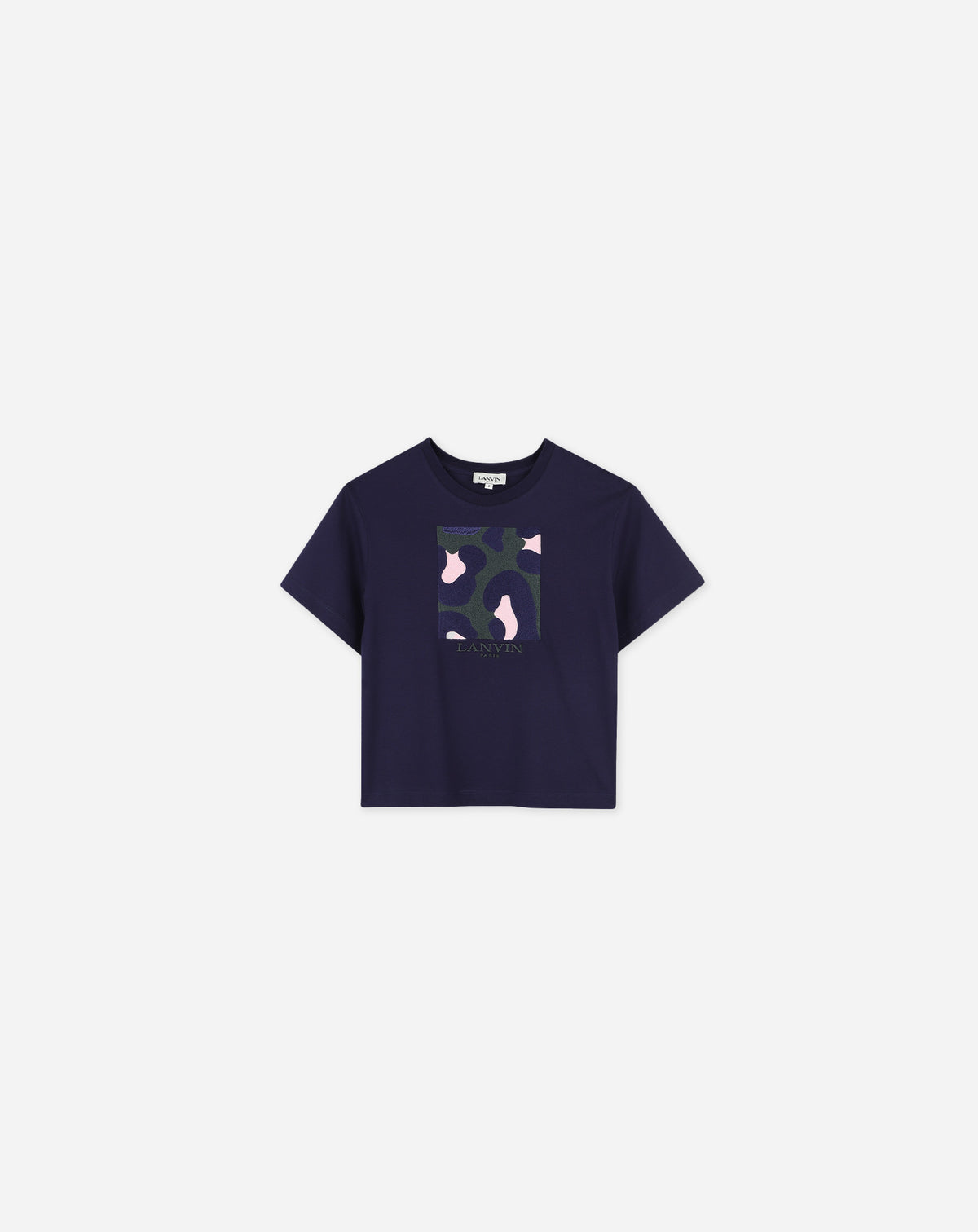 Animal patch tee shirt - Bleu marine