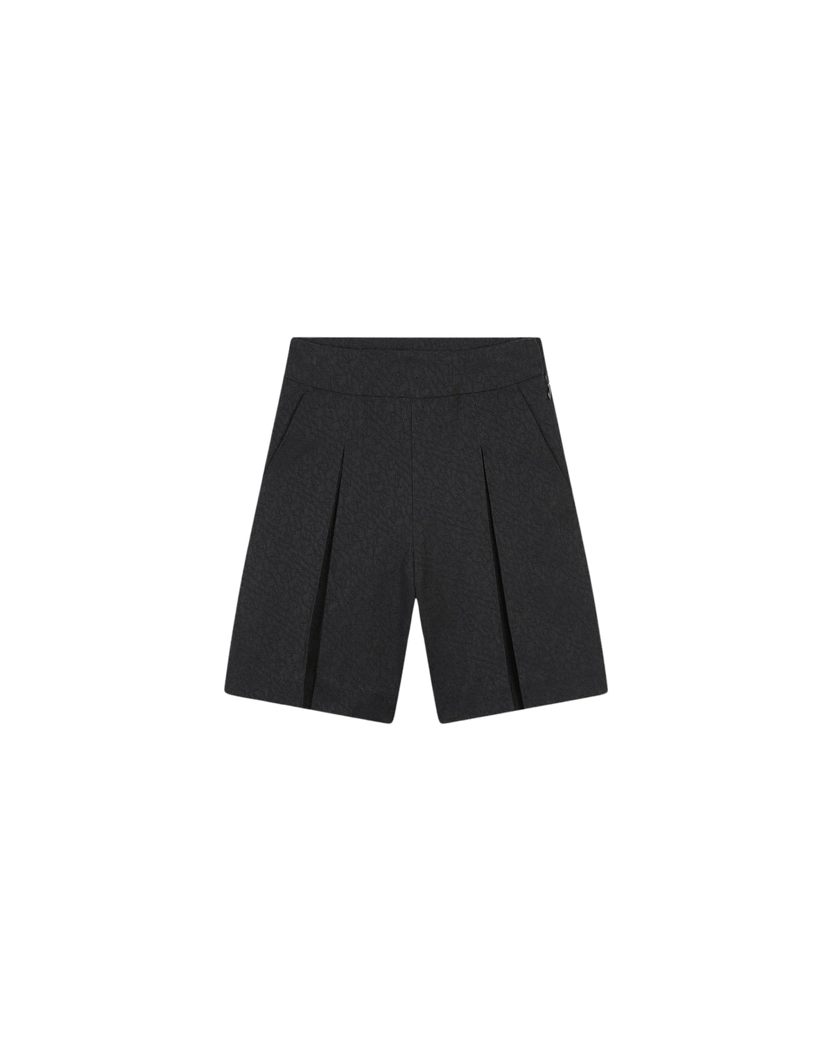 Logo jacquard bermuda - Noir