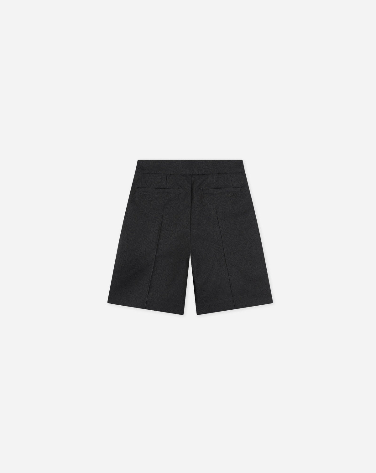 Logo jacquard bermuda - Noir