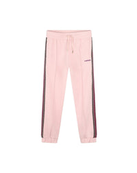Jog pant with curb lace - Rose
