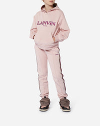 Jog pant with curb lace - Rose