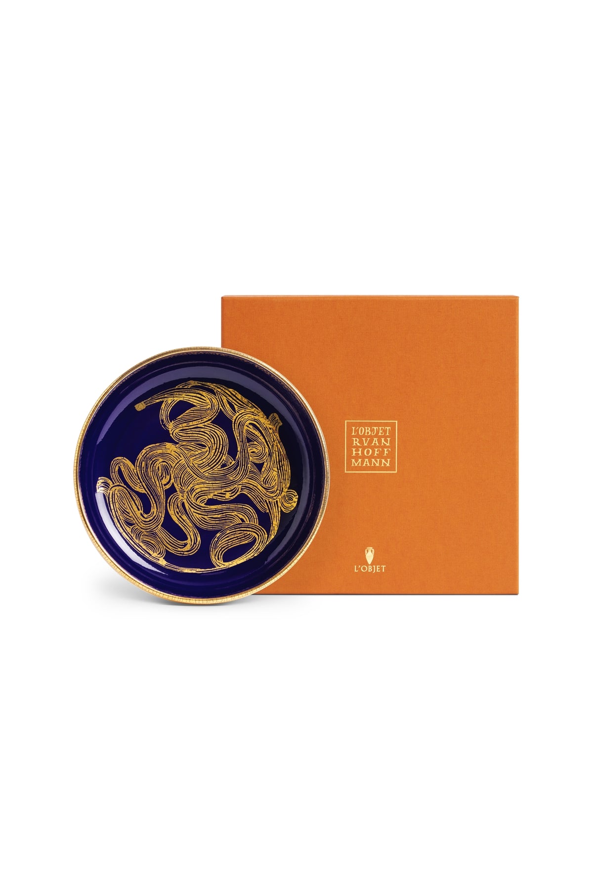 RUAN HOFFMANN BOWL-BLUE-MEDIUM