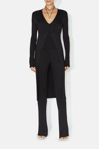 Rhea Lounge Dress - Black