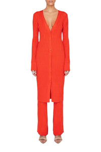 Rhea Lounge Dress - Coral