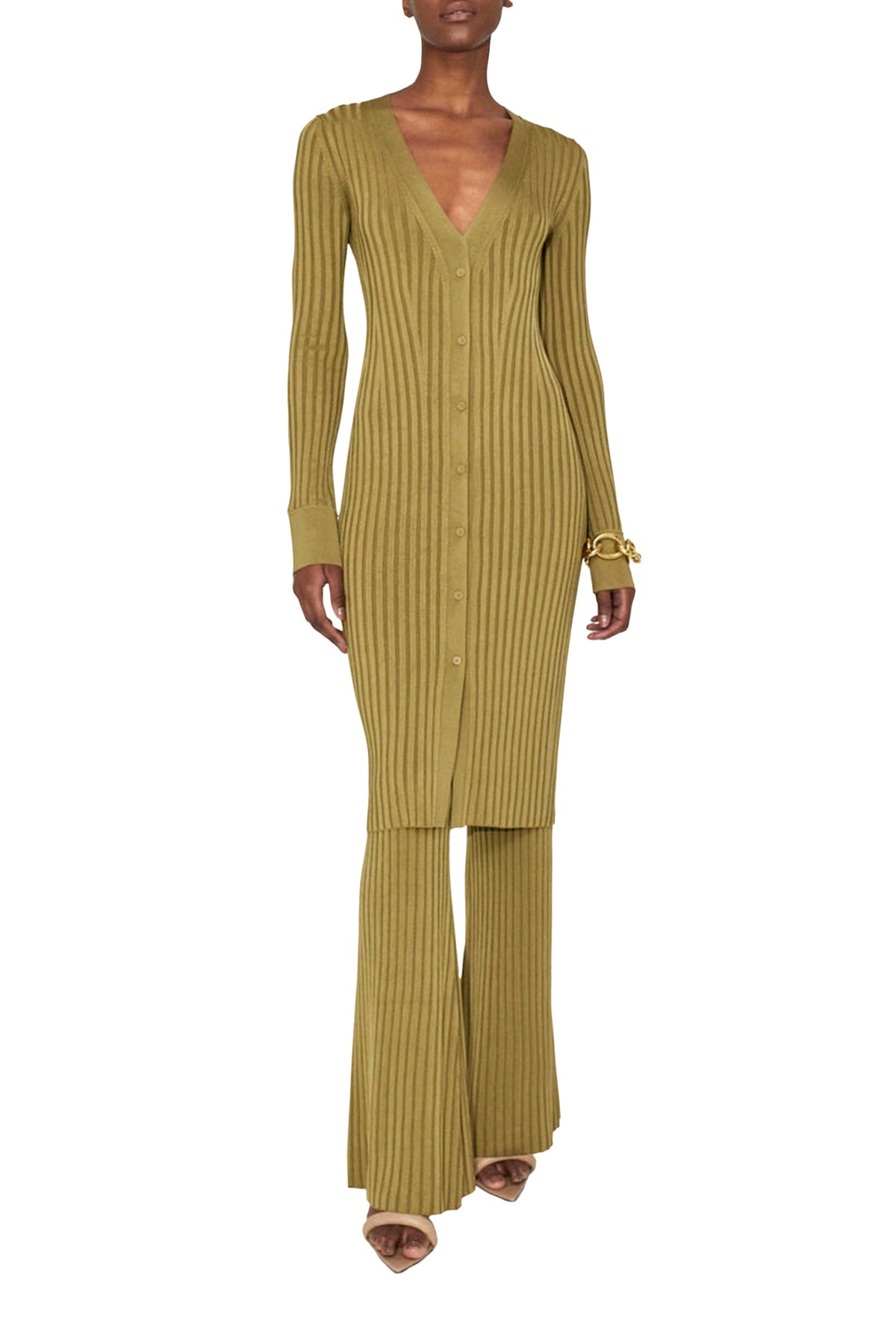 Rhea Lounge Dress - Olive