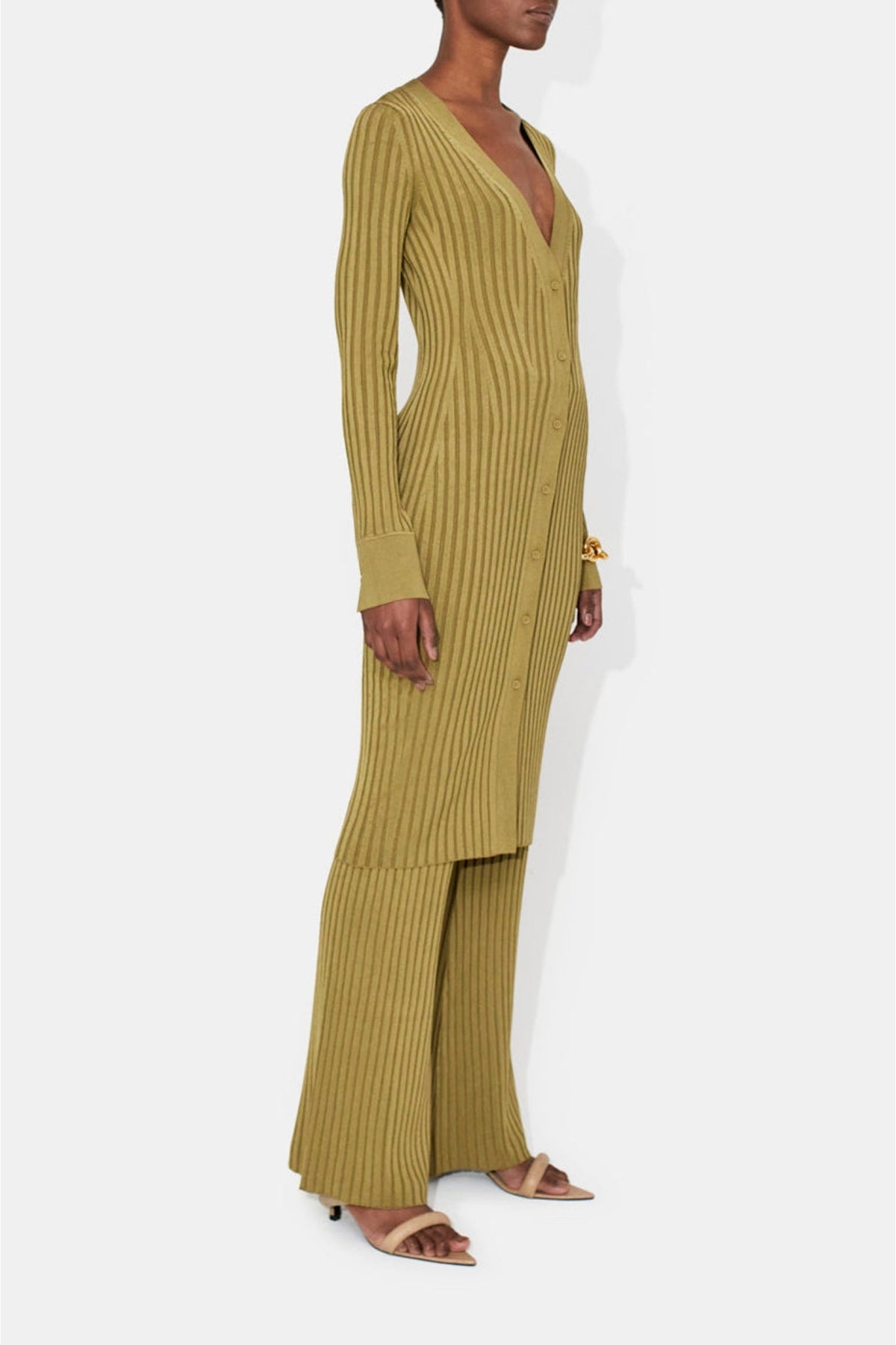 Rhea Lounge Dress - Olive