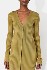 Rhea Lounge Dress - Olive