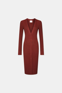 Rhea Lounge Dress - Rust