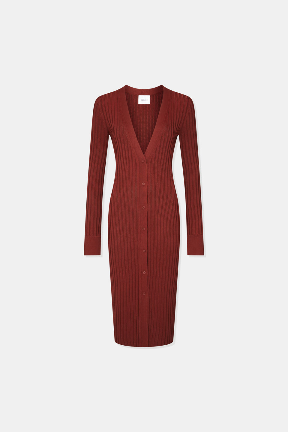Rhea Lounge Dress - Rust