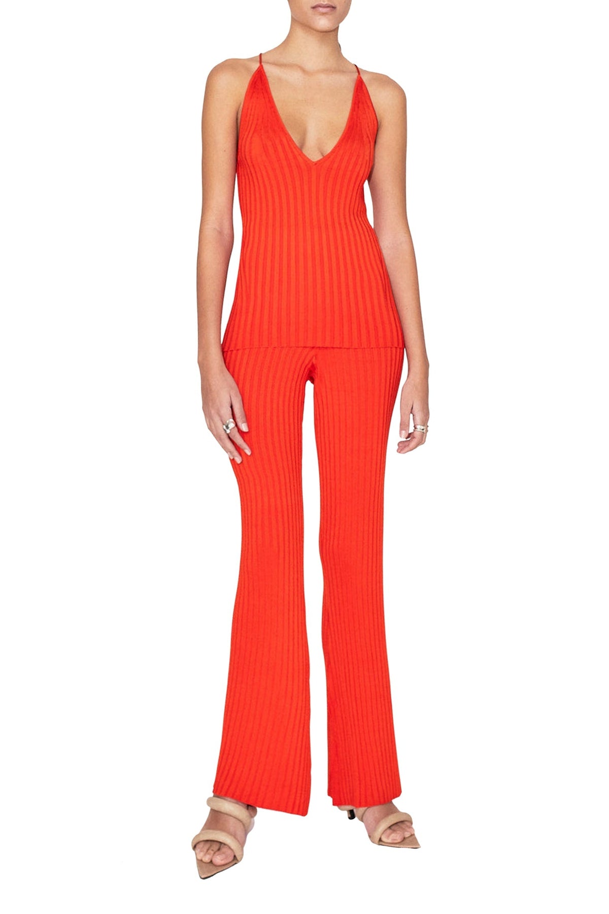 Rhea Reversible Camisole - Coral