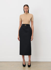 RHW Sculpted Skirt - Black