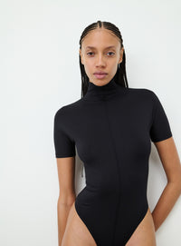 RHW Short Sleeve Bodysuit - Black