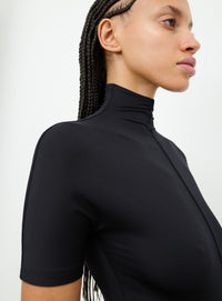 RHW Short Sleeve Bodysuit - Black