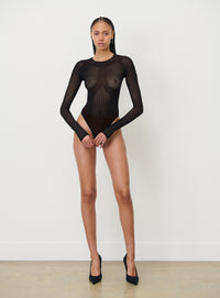 RHW Web Bodysuit - Black