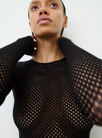 RHW Web Bodysuit - Black