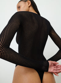 RHW Web Bodysuit - Black