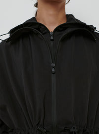 RHW Crop Anorak - Black
