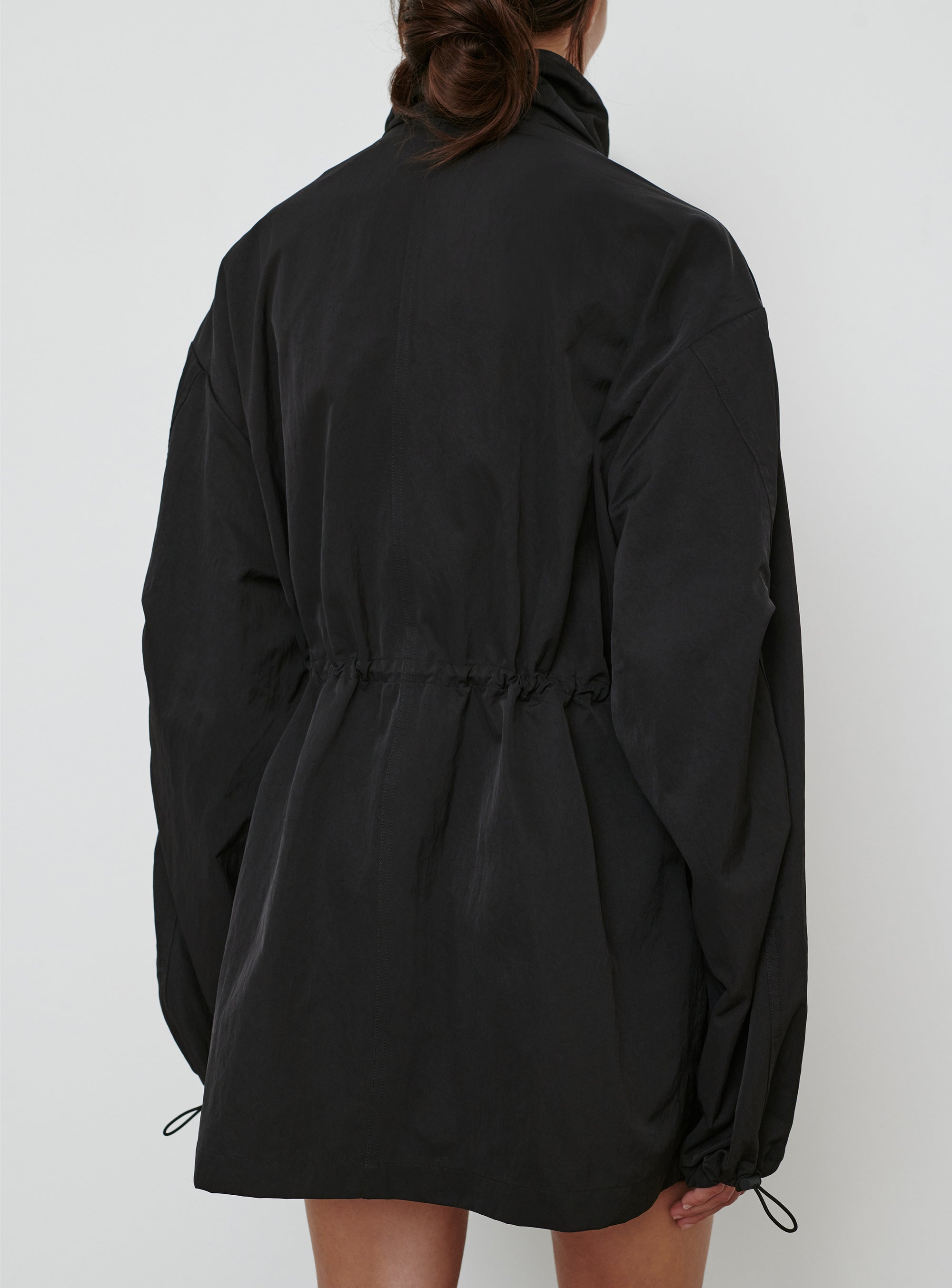 RHW Crop Anorak - Black