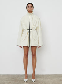 RHW Crop Anorak - Ivory