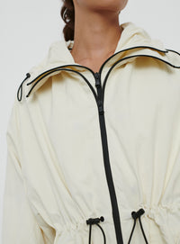RHW Crop Anorak - Ivory