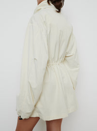 RHW Crop Anorak - Ivory