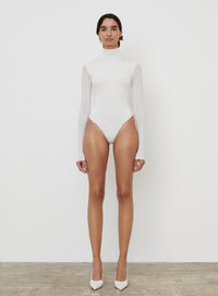 RHW Long Sleeve Bodysuit - Ivory