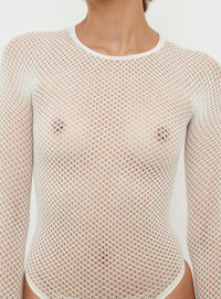 RHW Web Bodysuit - Ivory