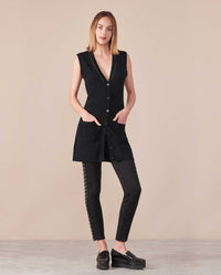 Black / Cardigan Ribella