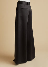 Rico pant in wool - Black