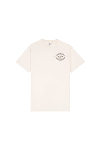 T-shirt Riding Club à impression - Cream
