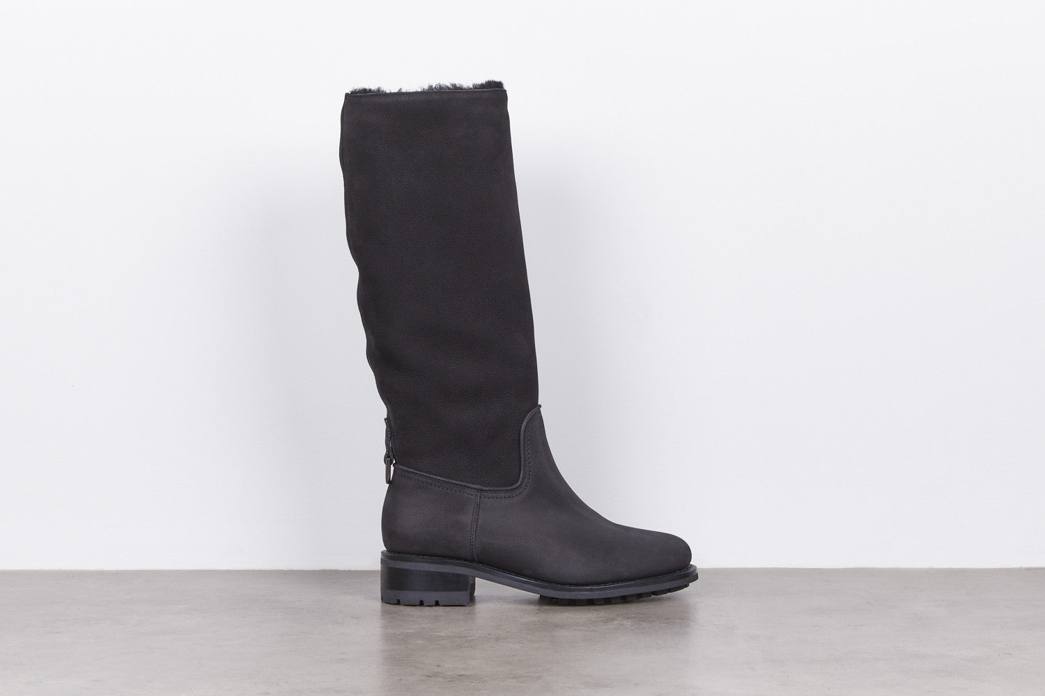 10qty NEW / Bottes RIVERSE TOUNDRA MOUTON COMMANDO - Noir
