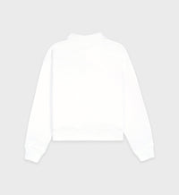 Long-sleeved polo shirt - White